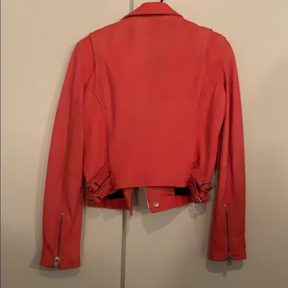 IRO Ashville Distressed Leather Jacket EUC - Picture 3 of 16